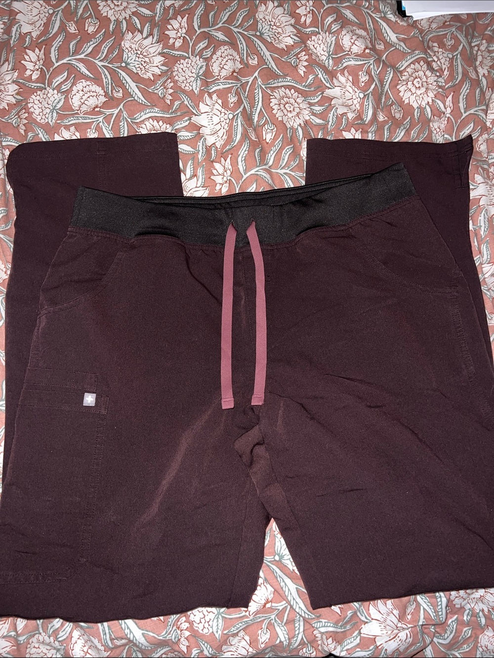 Espresso Fig Scrub Pants
